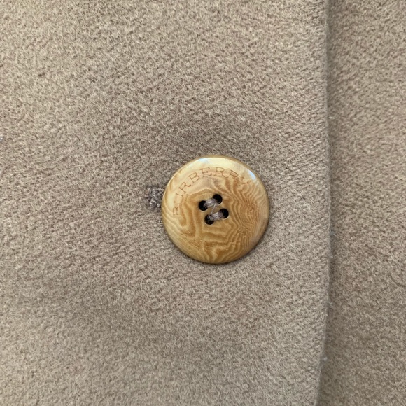 Burberry Cashmere/Wool Blend Coat- Sz 6 - Picture 4 of 5